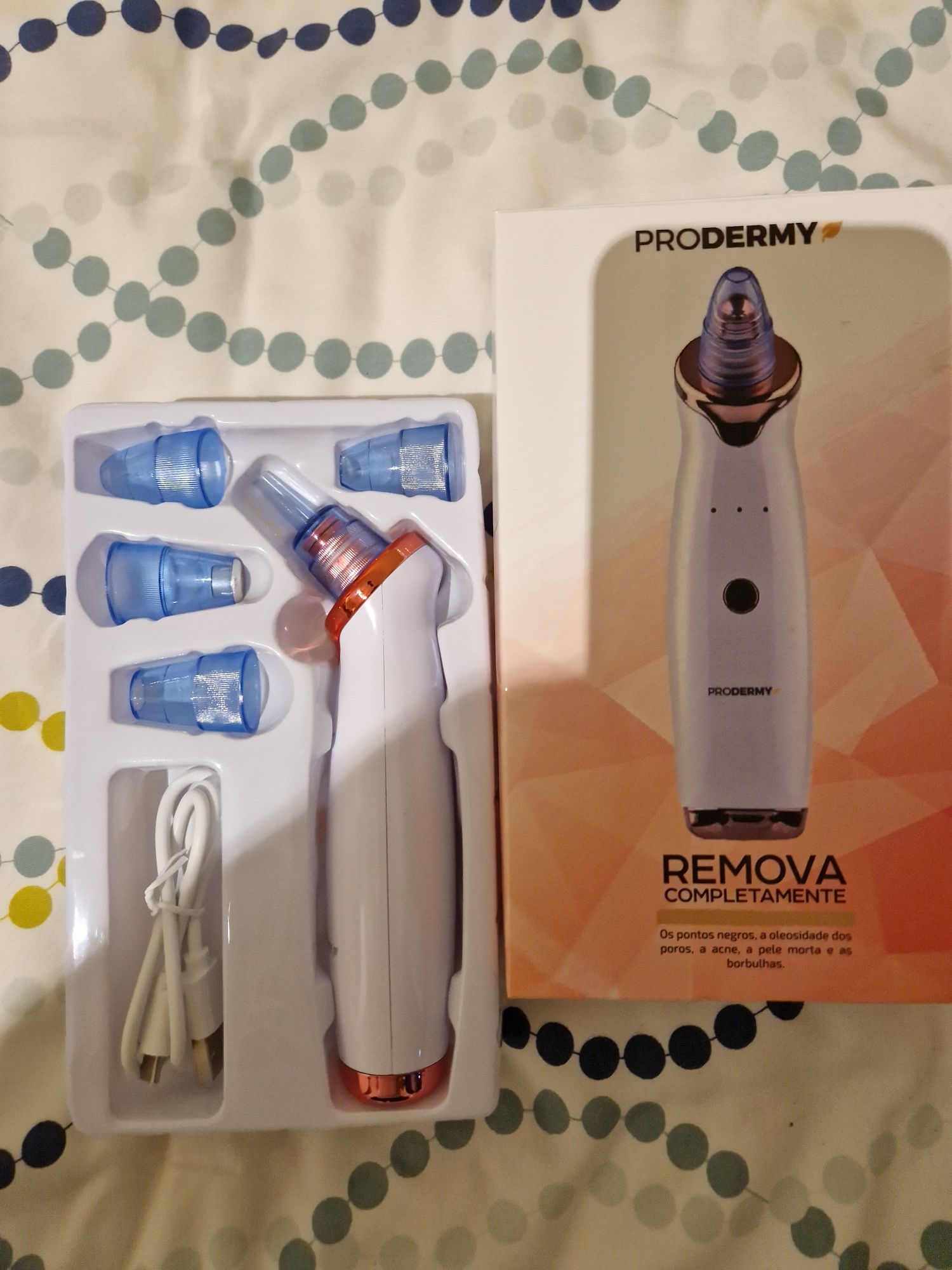 Maquina para remover pontos negros.