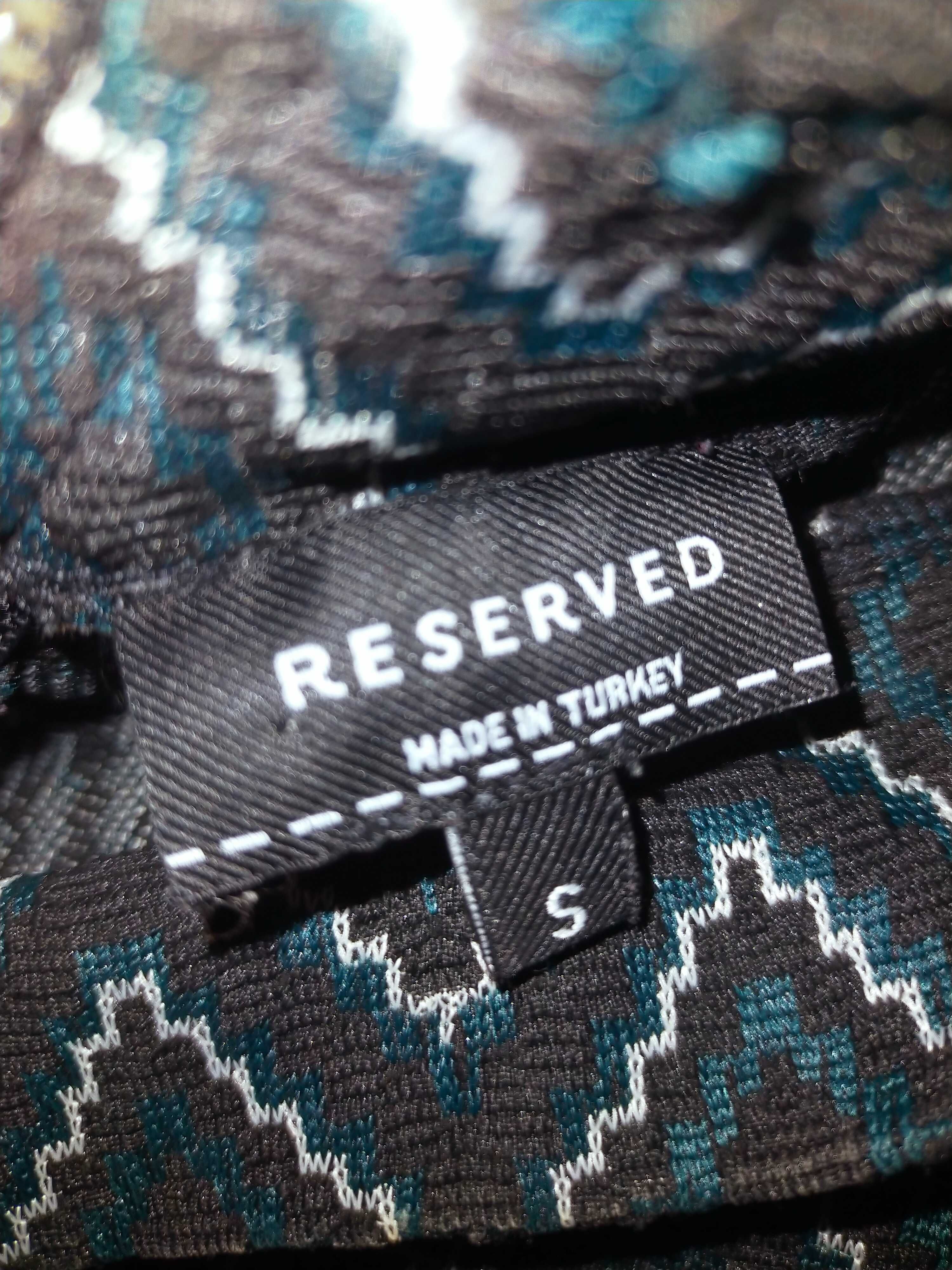 Piękna sukienka damska Reserved wzorzysta S