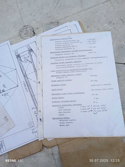 Samolot do wykończenia ultralekki