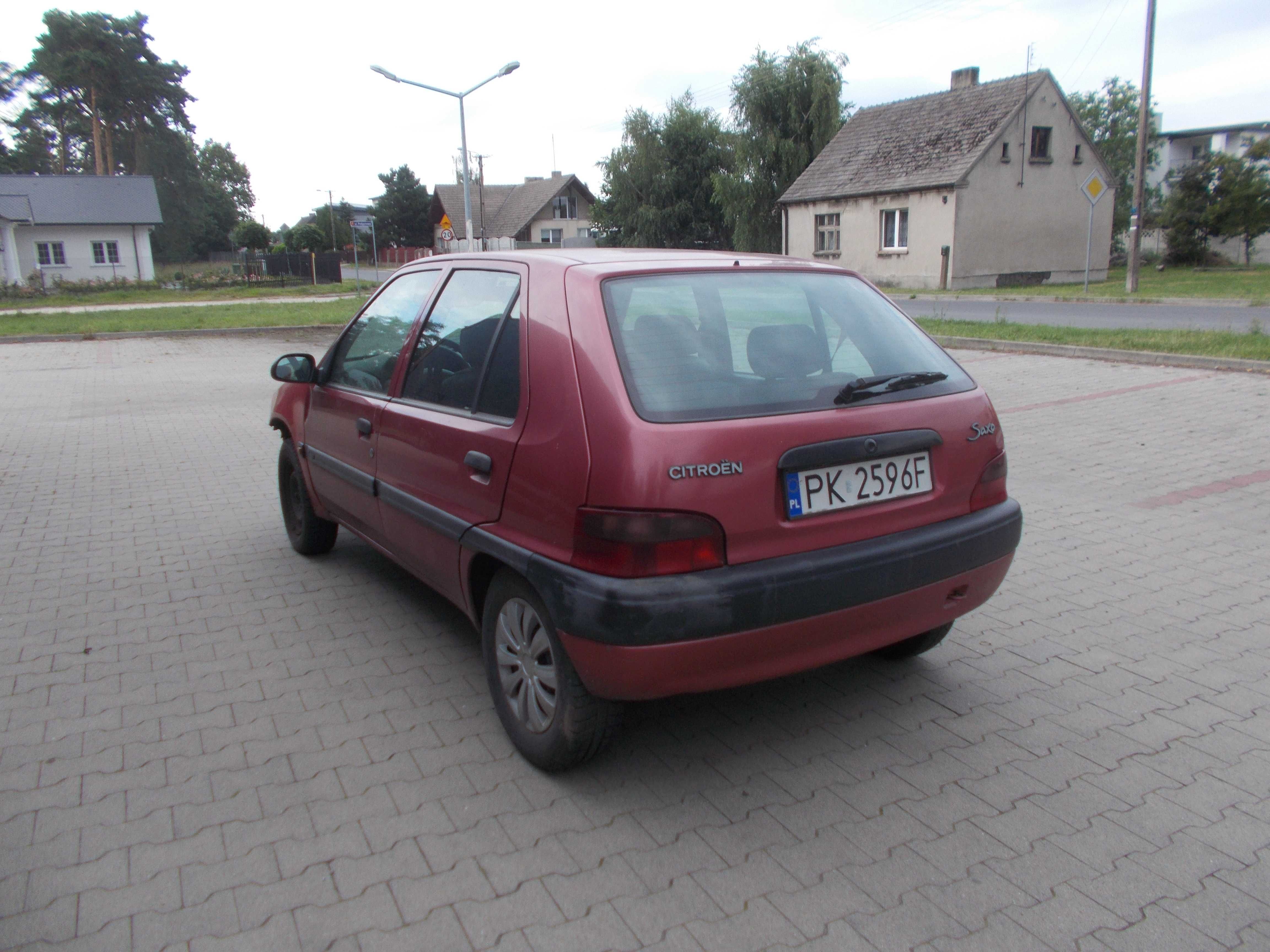 Citroen Saxo 5 drzwi 1.1 benzyna 97 rok na części