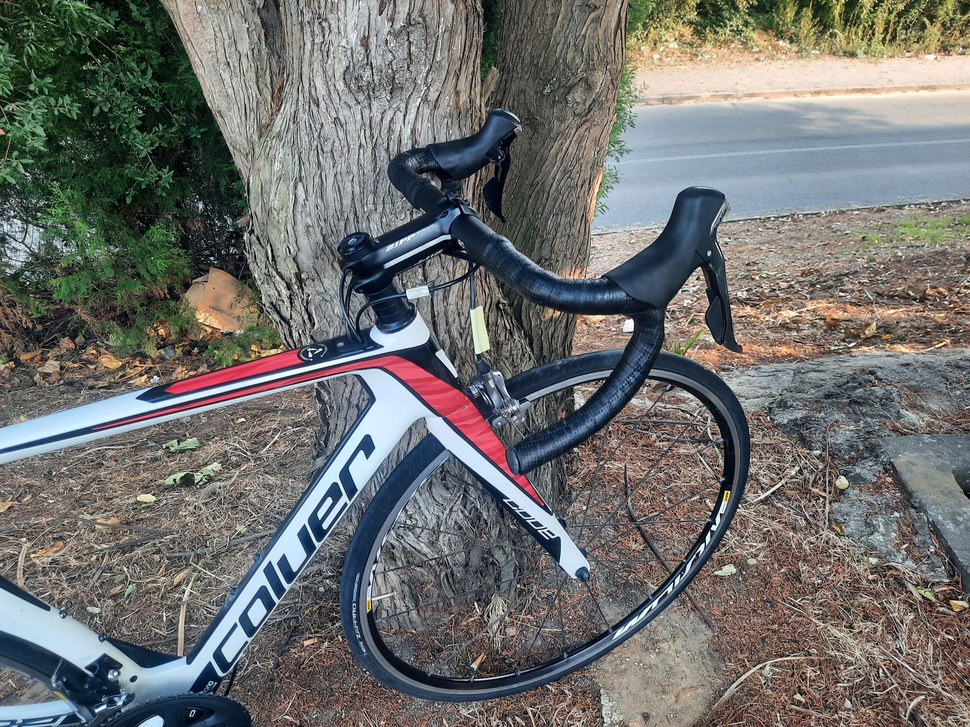 Bicicleta de carbono 11x2v com mavic
