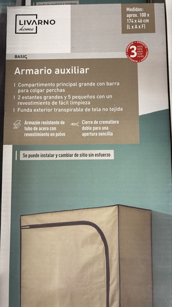 Armário auxiliar