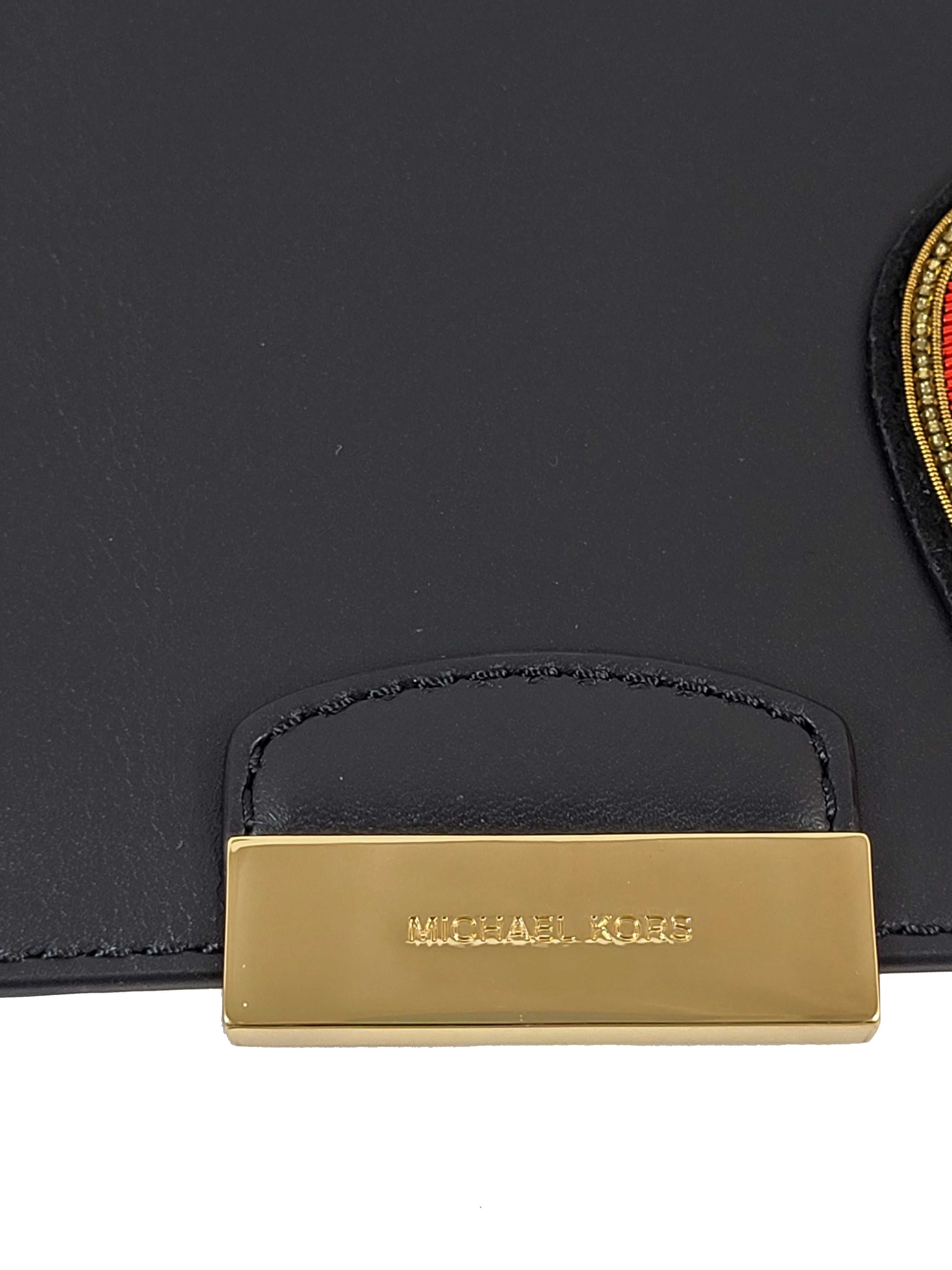 MICHAEL KORS Skórzana Klapa do torebki