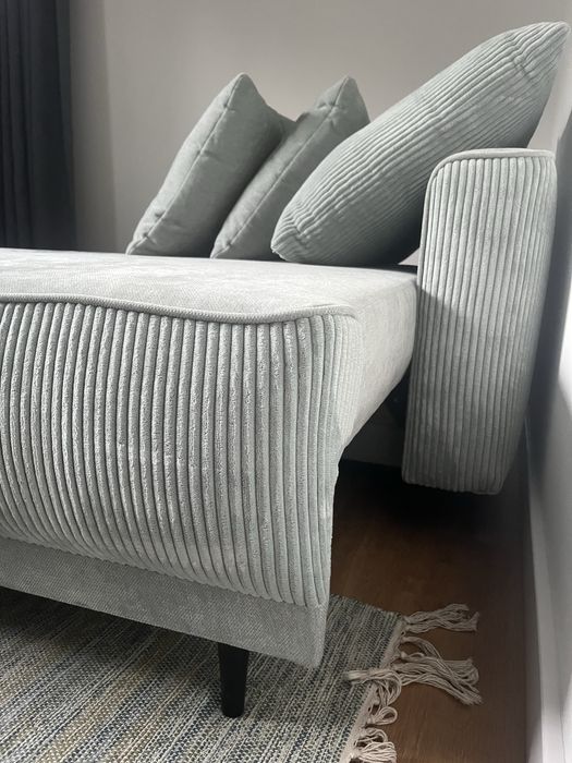 Kanapa Sofa rozkładana, z pojemnikiem na pościel. Stan idealny!