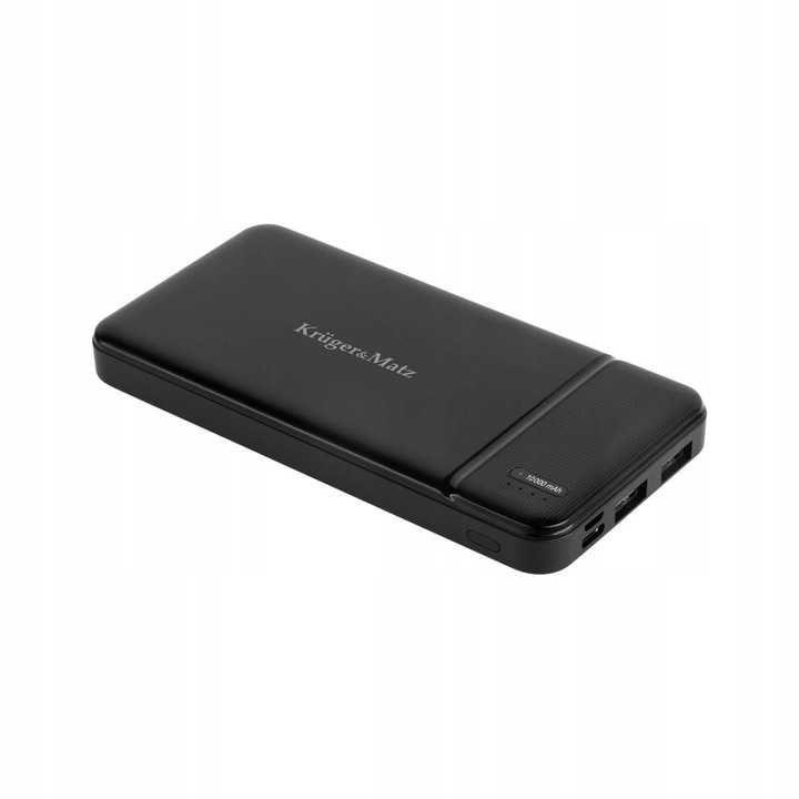 NOWY Powerbank Kruger&Matz 10000 mAh czarny