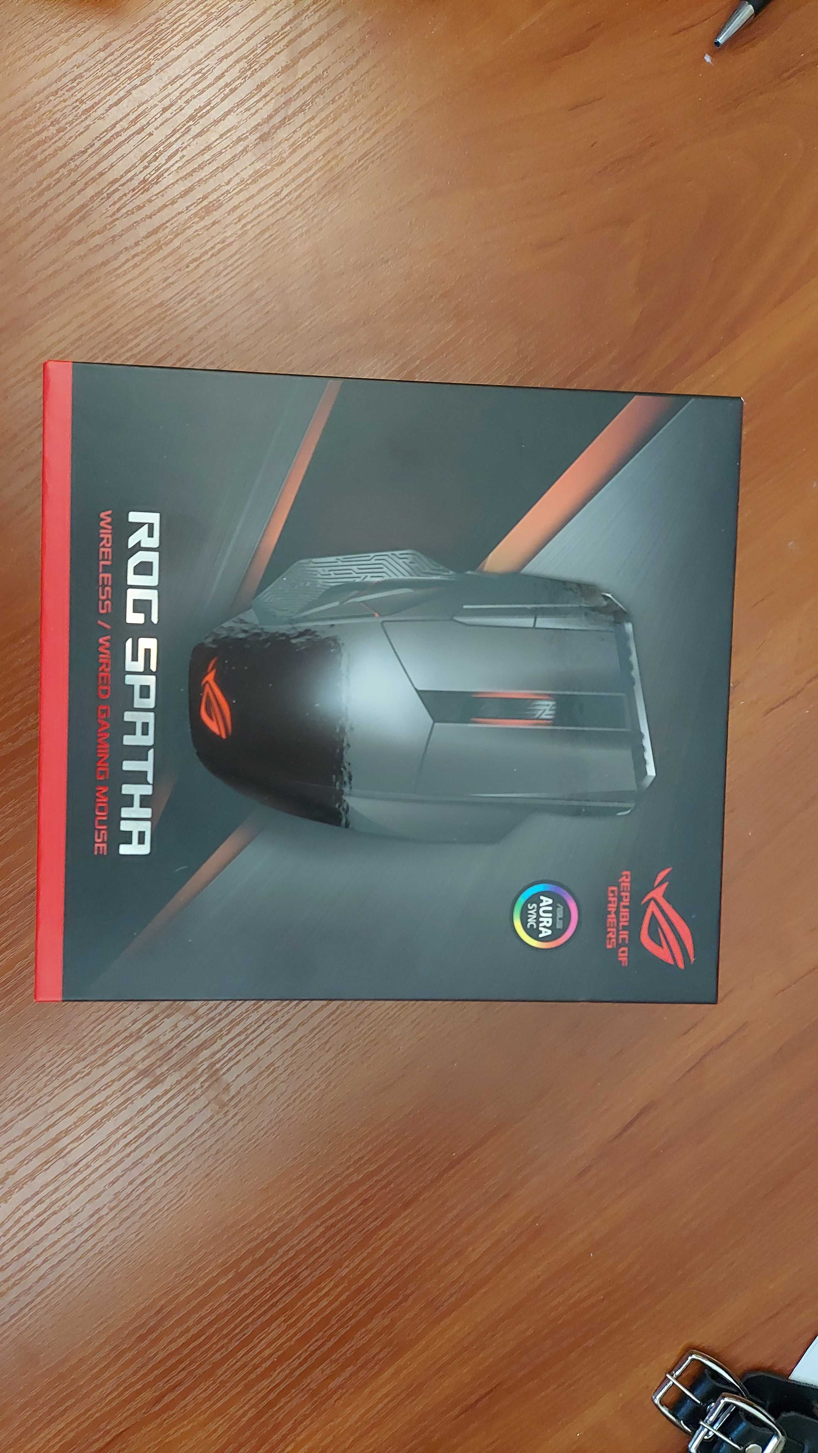 Миша Asus ROG Spatha Wireless/USB Black