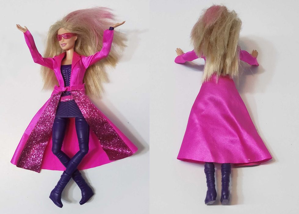 3+ MATTEL Lalka BARBIE Tajna Agentka Obraca się! Ruchome kończyny!