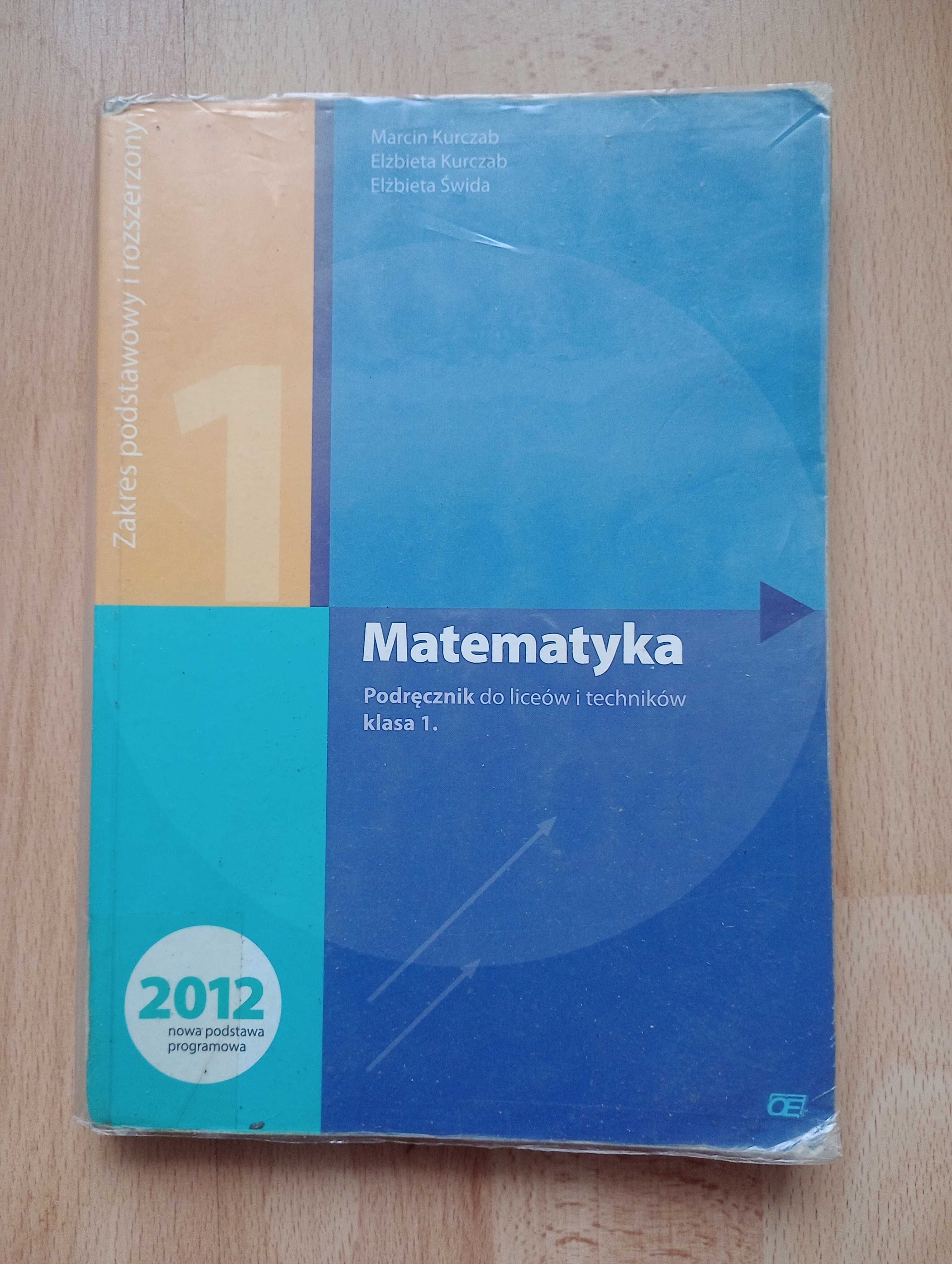 Matematyka 1 - podręcznik zakres podstawowy i rozszerzony