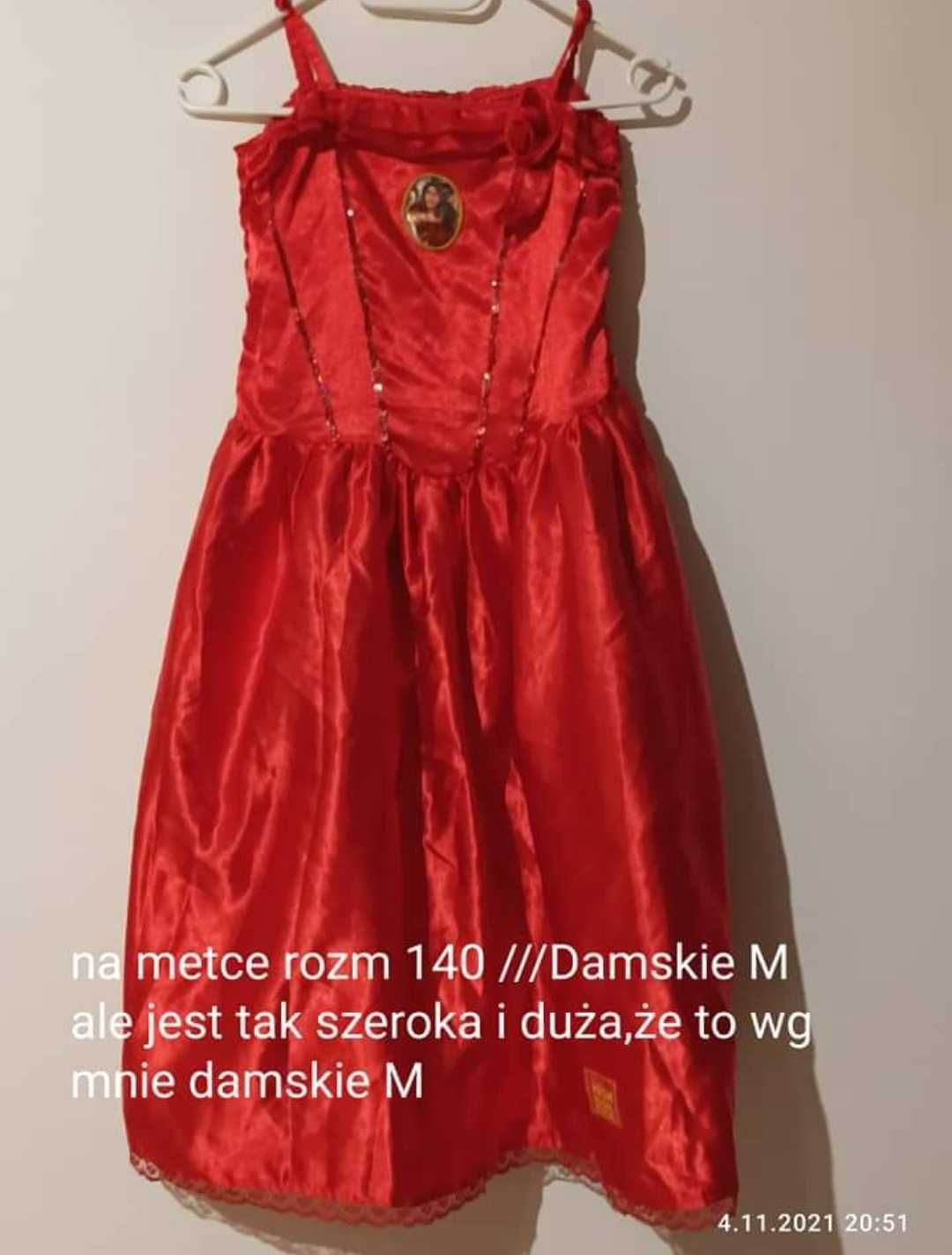 Sukienka bal karnawalowa przebranie