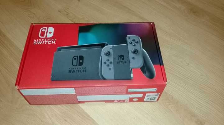 Nintendo Switch v2 Pełen Zestaw + 1 gra + akcesoria