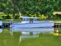 Wynajem czarter łodzi motorówki Axopar 29 300KM Wakeboard, Mazury