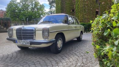 Auto do ślubu, wesele limuzyna Mercedes W 115