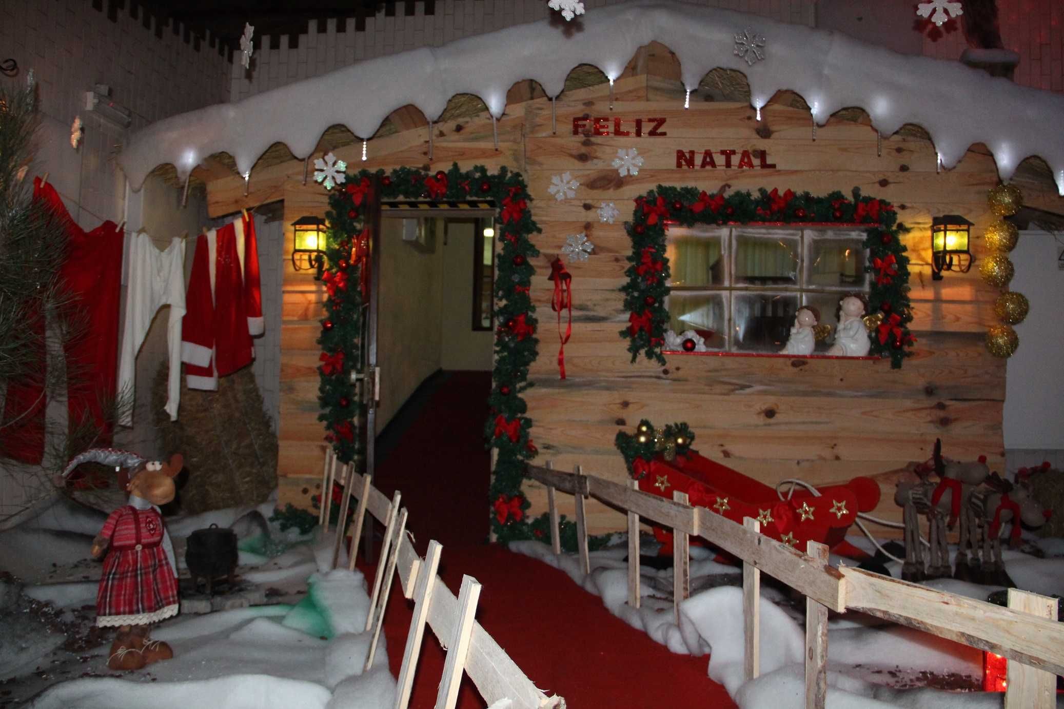 Casinha do Pai Natal - Decoração e animação de Natal 2025