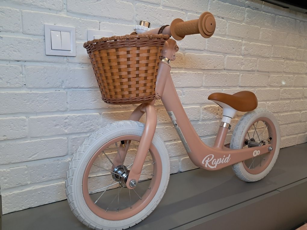 Новий Велобіг Kinderkraft RAPID, рожевий. З коробкою.