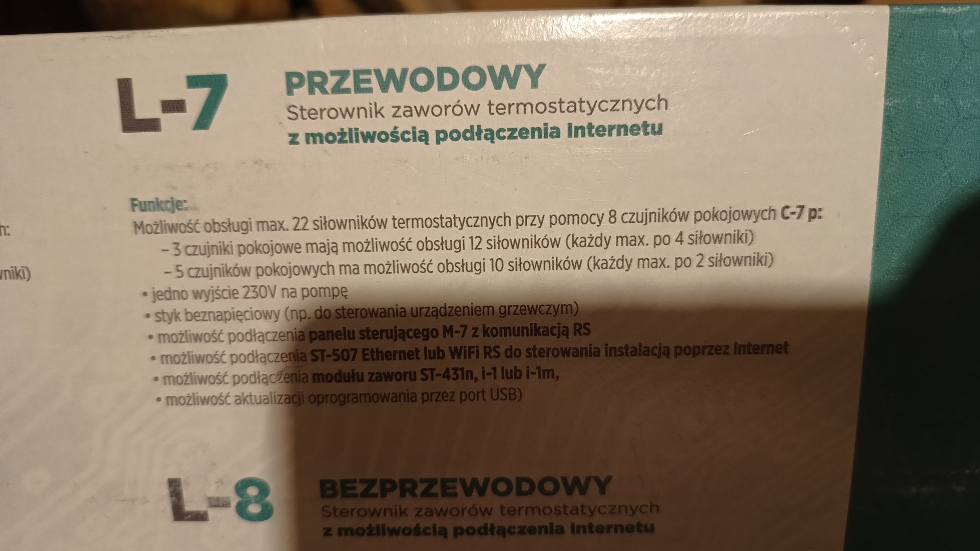 Listwa L 7 tech do podlogówki.