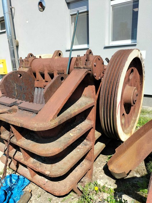 Ciężka kruszarka szczękowa typu "jaw crusher"