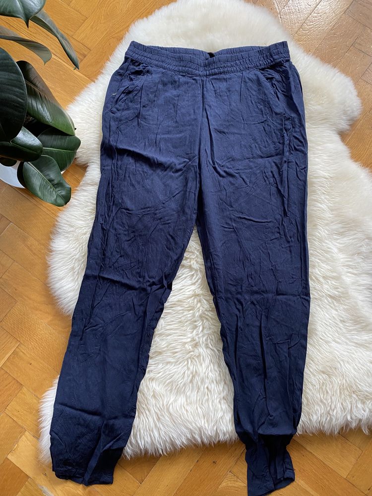 Spodnie haremki / alladynki H&M rozmiar 36 ( S ) 100% wiskoza
