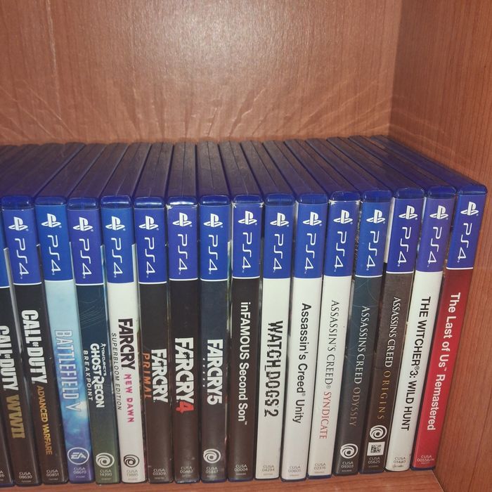 Jogos PS4 originais — de 10 € a 14 € | Coleção completa | Carregal