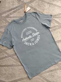 Фирменная футболка с принтом Jack & Jones  denim (оригинал) р.L/XL