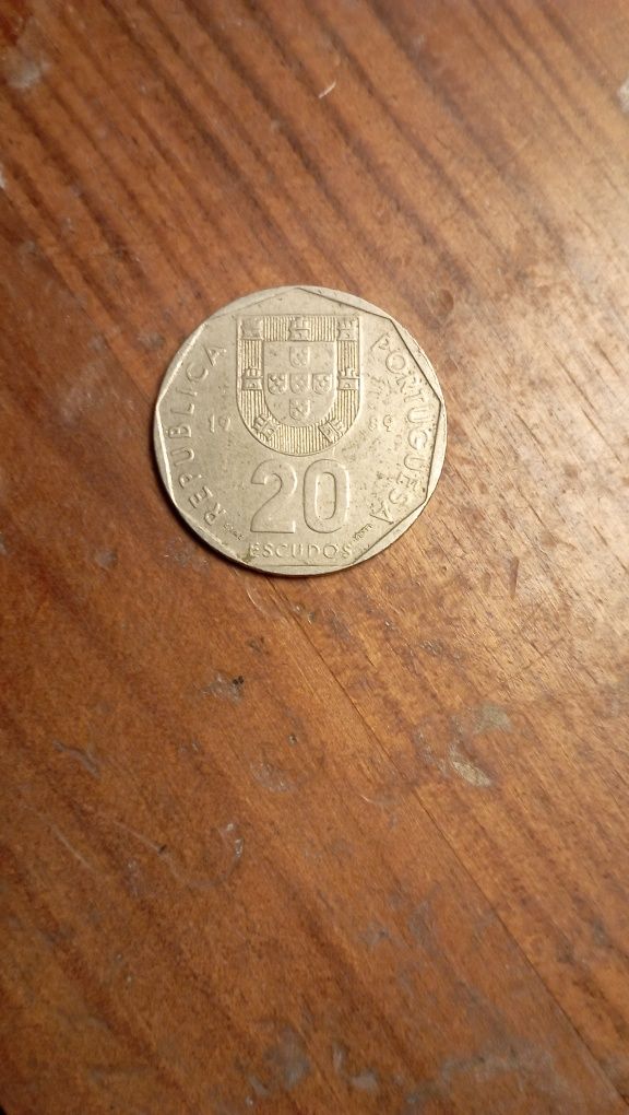 Moedas 20 Escudos Portugal