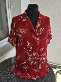 Damska bluzka koszulowa z krótkim rękawem firmy Laura Berlucchi, rozmi