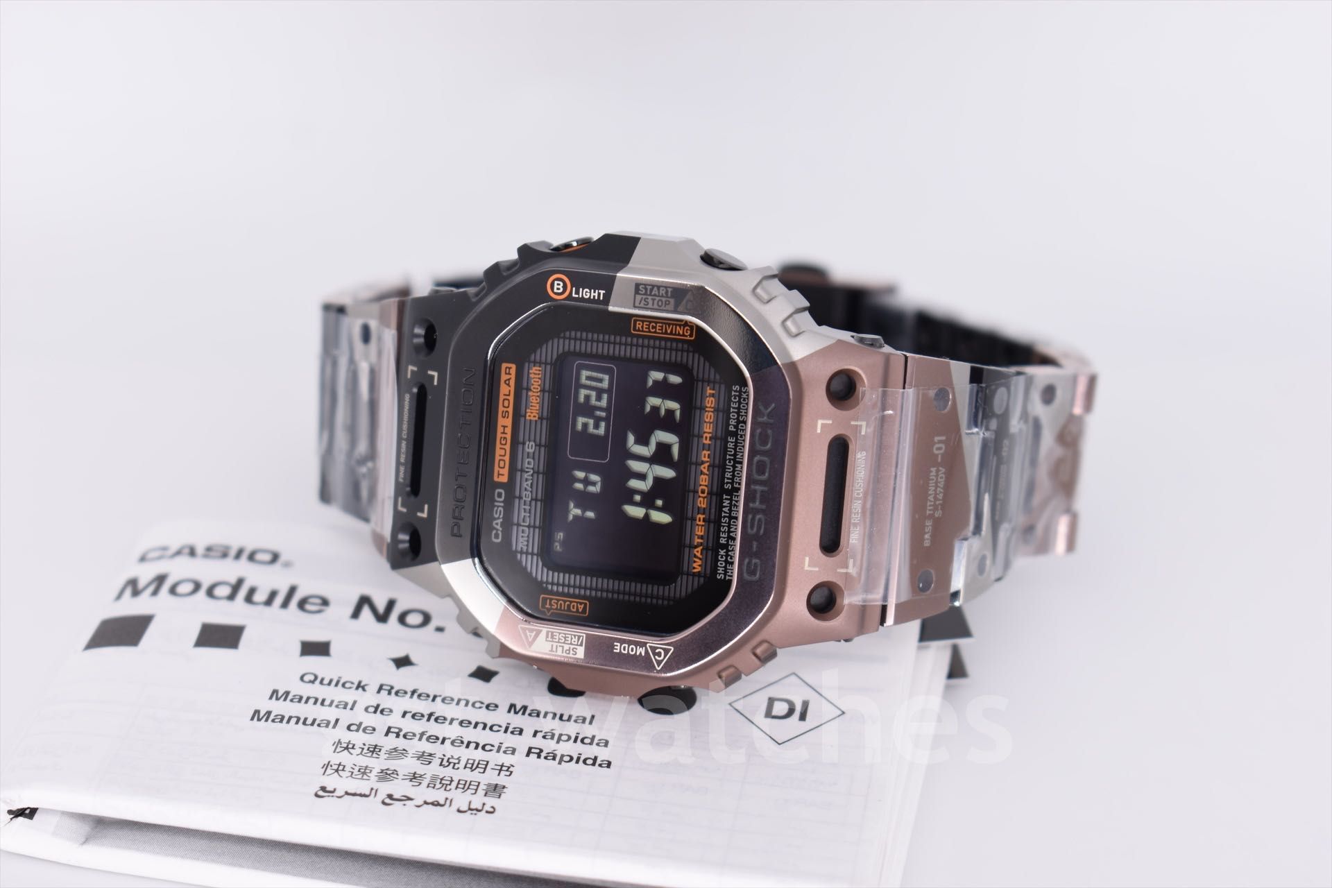 Casio G-Shock GMW-B5000TVB-1 NEW ORIGINAL | Limited | Titanium | Japan