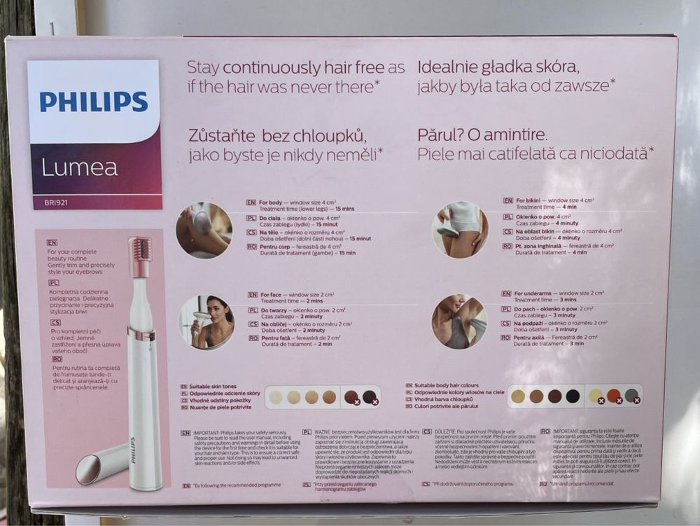 Фотоэпилятор Philips lumea