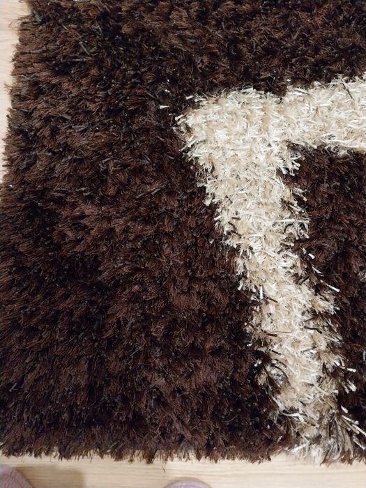 Tapetoes vege e castanho moderno