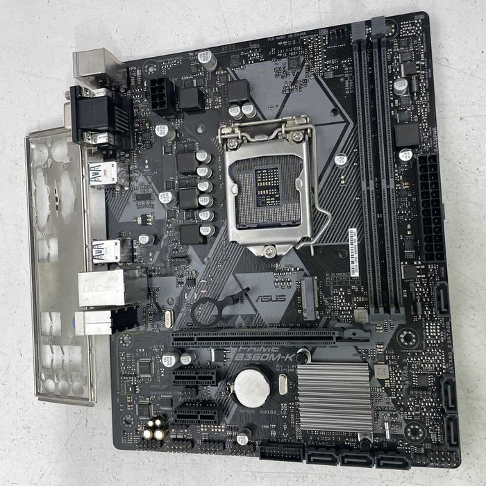 Материнская плата Asus Prime B360M-K (s1151, Intel B360) проц i3-9100