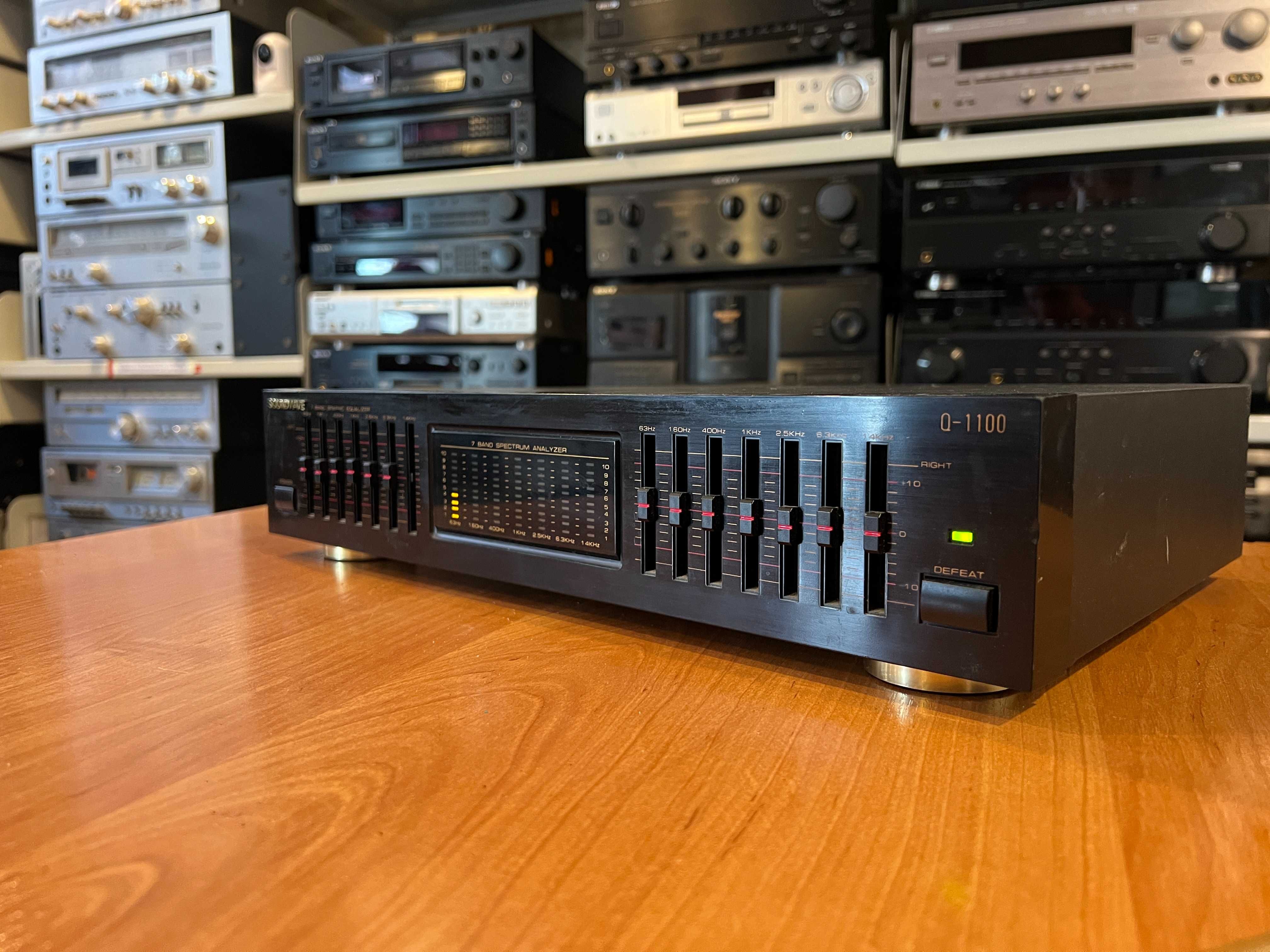 Equalizer SoundWave Q-1100 korektor graficzny, Audio Room