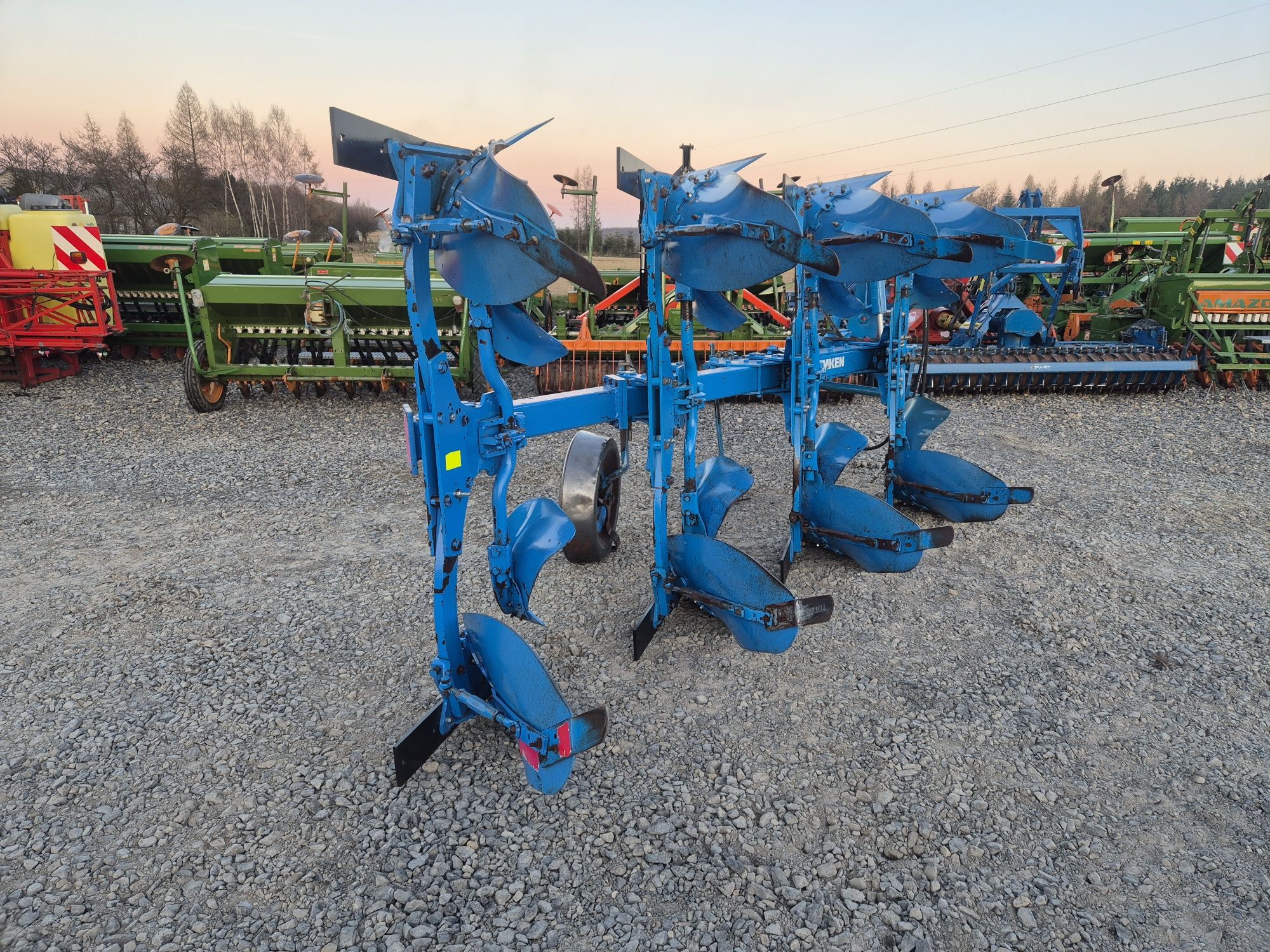 Lemken VariOpal 120 4 skibowy pług obrotowy Vario 30-50cm