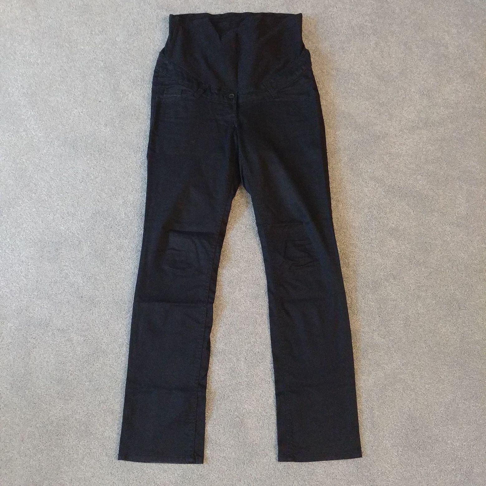 Spodnie ciążowe H&M czarne r.M 38