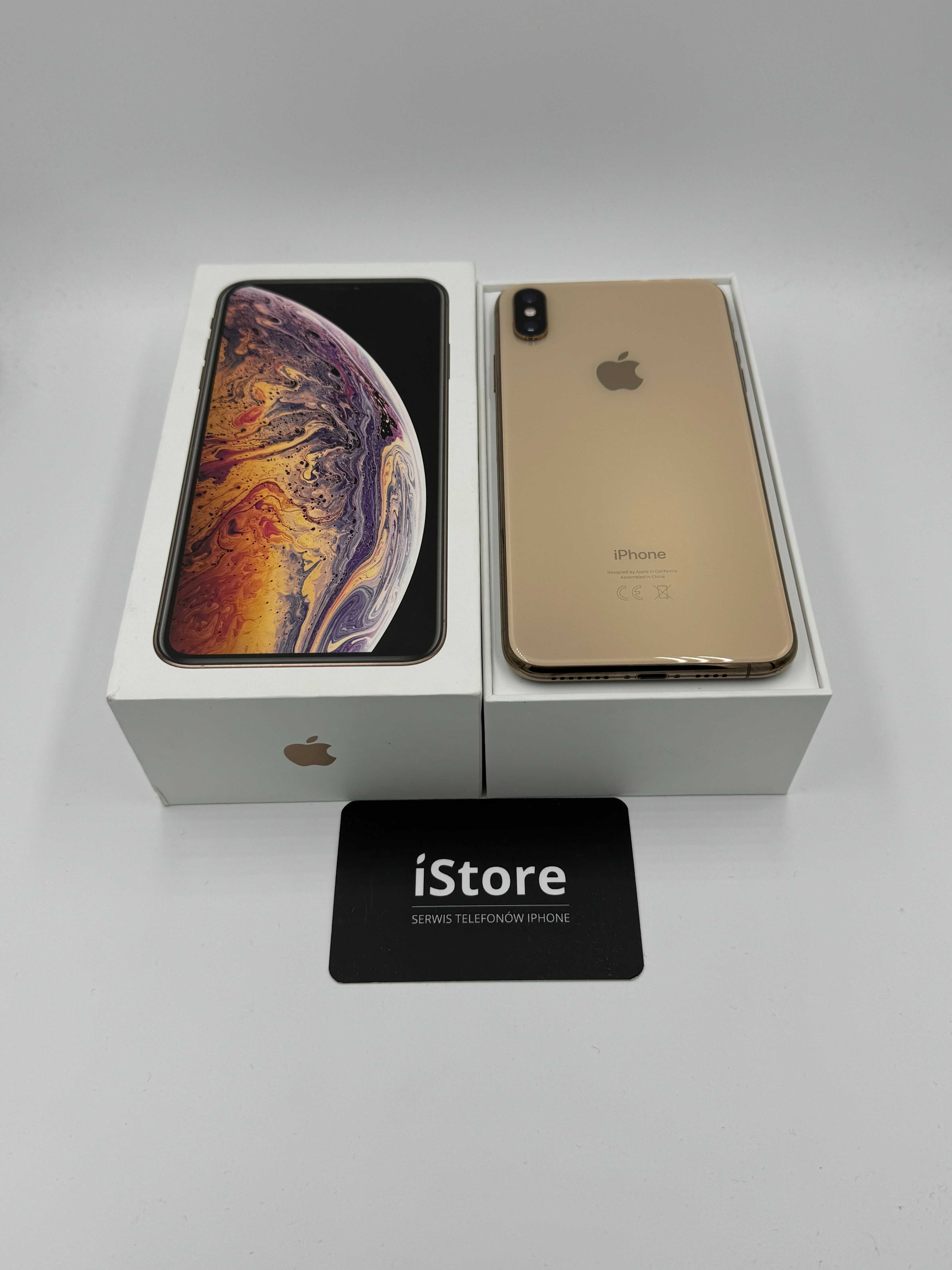 iPhone XS MAX 512 GB Gold 100% kondycji baterii • GWARANCJA •