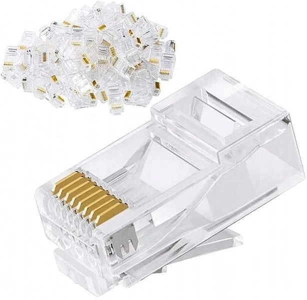 Tester Sieciowy, Kabli, Zaciskarka, Ściągacz Izolacji + 100 Wtyków Rj4