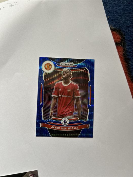 Carta de futebol , da coleção Panini Prizm 2021-22 Premier League