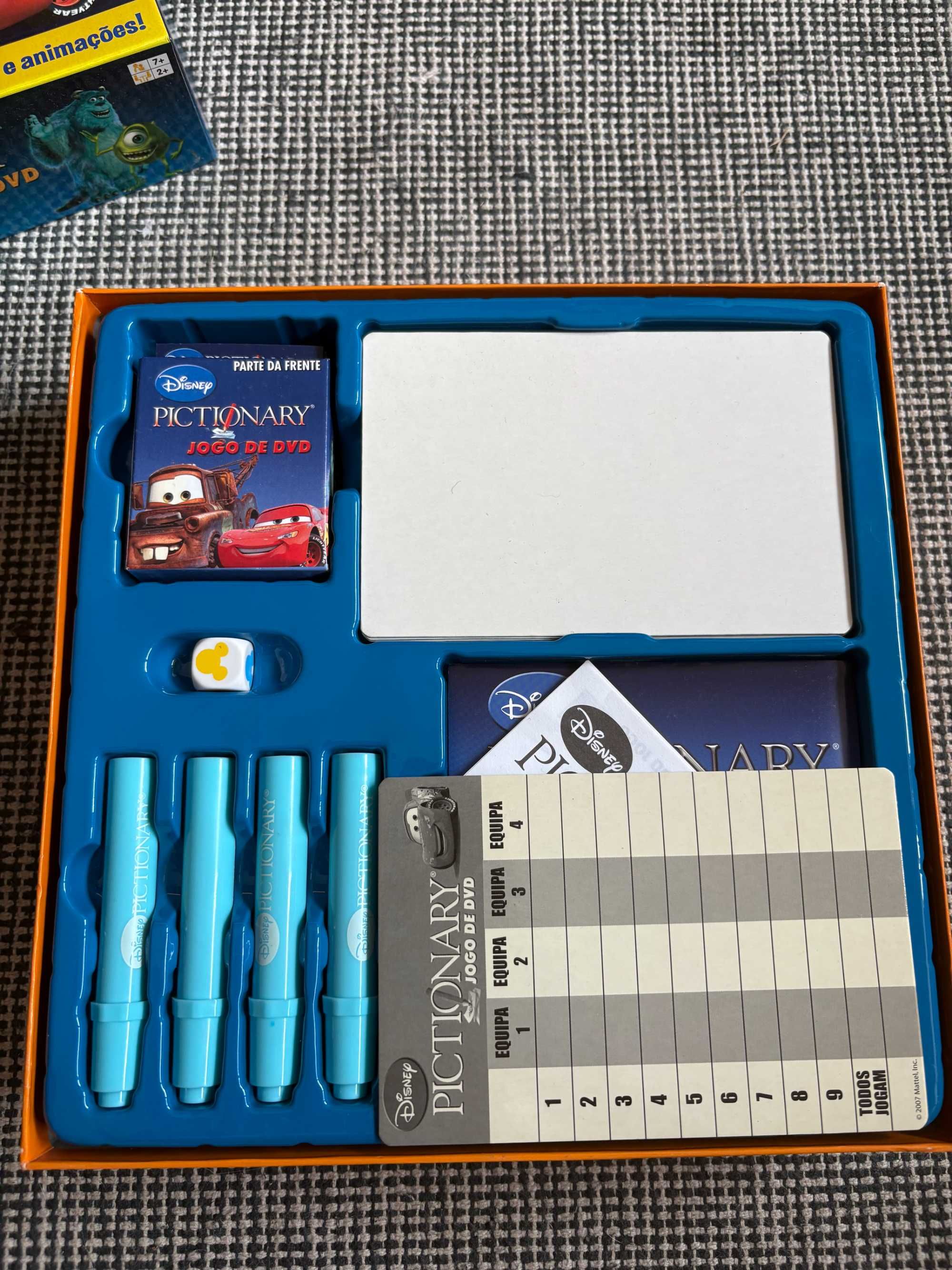Pictionary Disney | Jogo de Tabuleiro + DVD