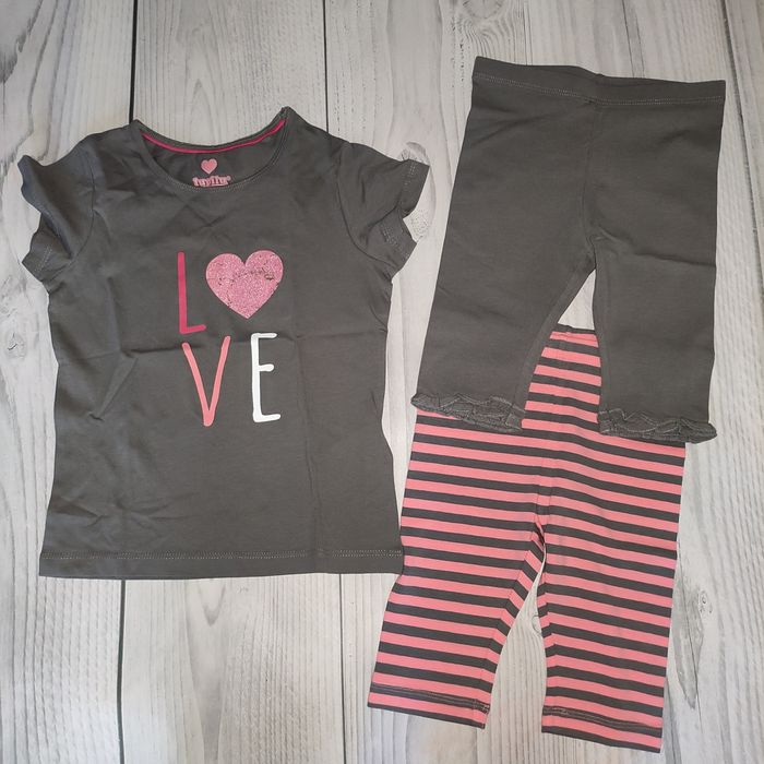 Футболка,лосины-шорты Lupilu