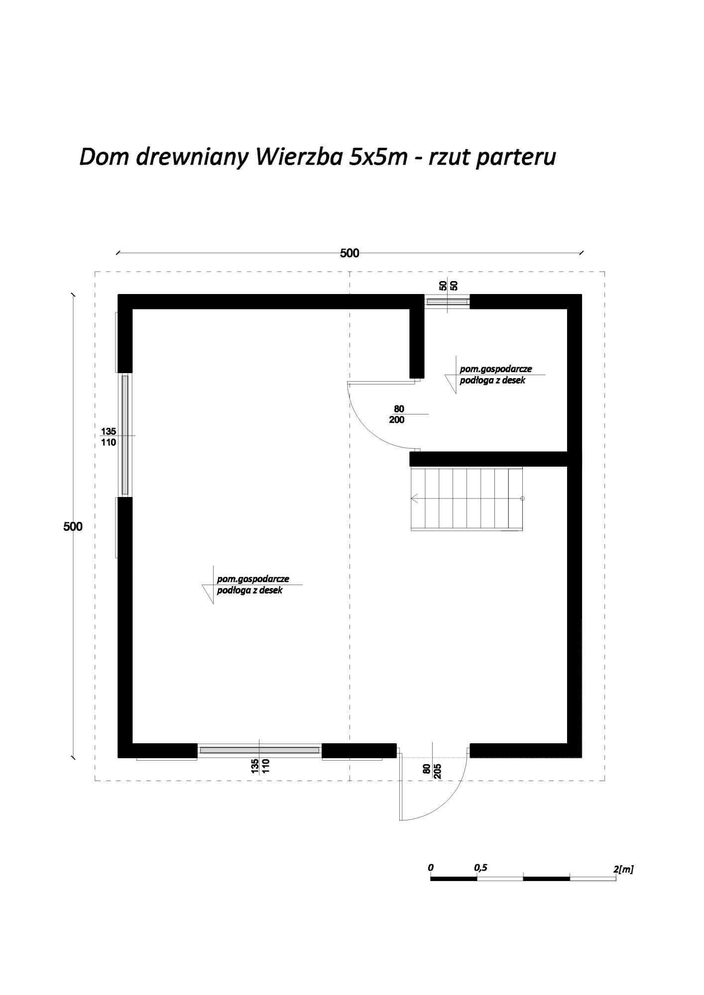 Domek drewnianyModern,dom, domek letniskowy, do 35m2, ogrodowy, 5x5m