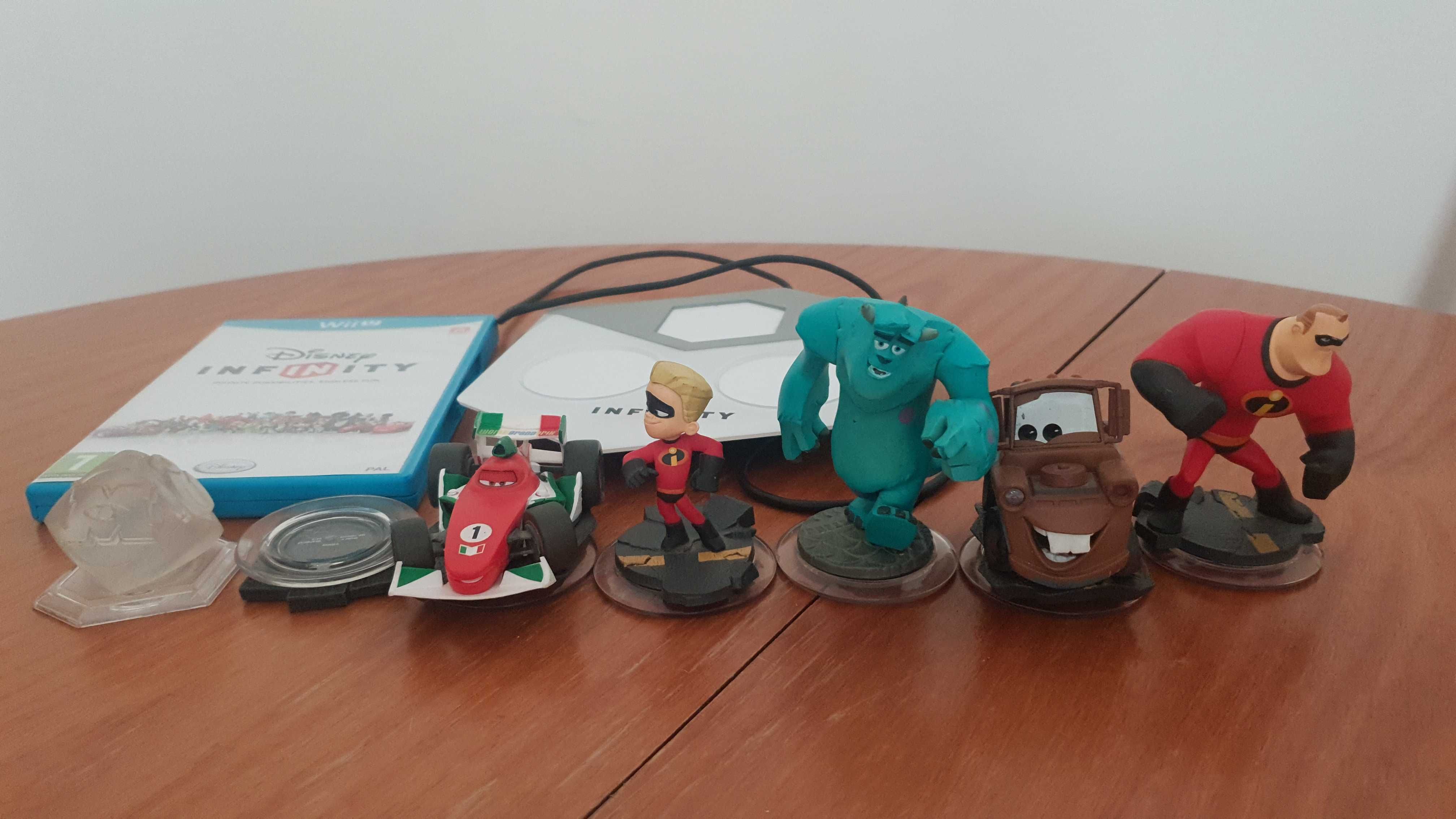 Disney Infinity Wii U com base e personagens