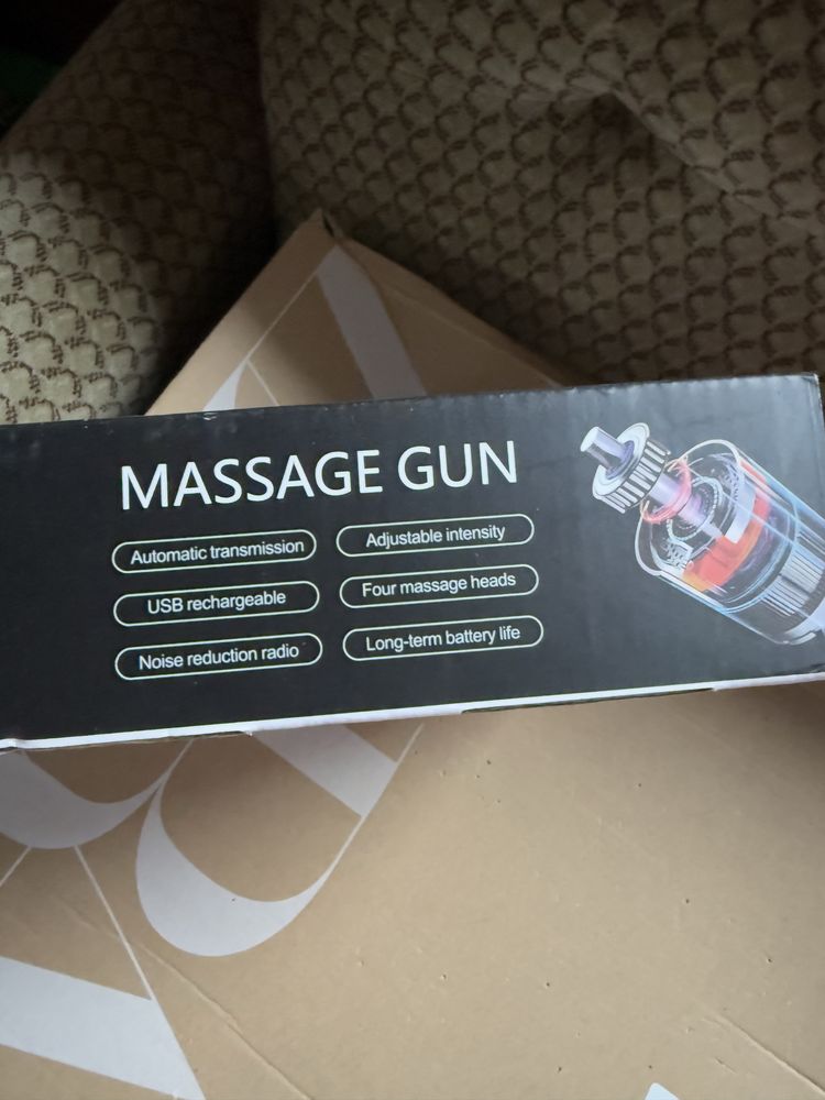 Pistola de massagem nova