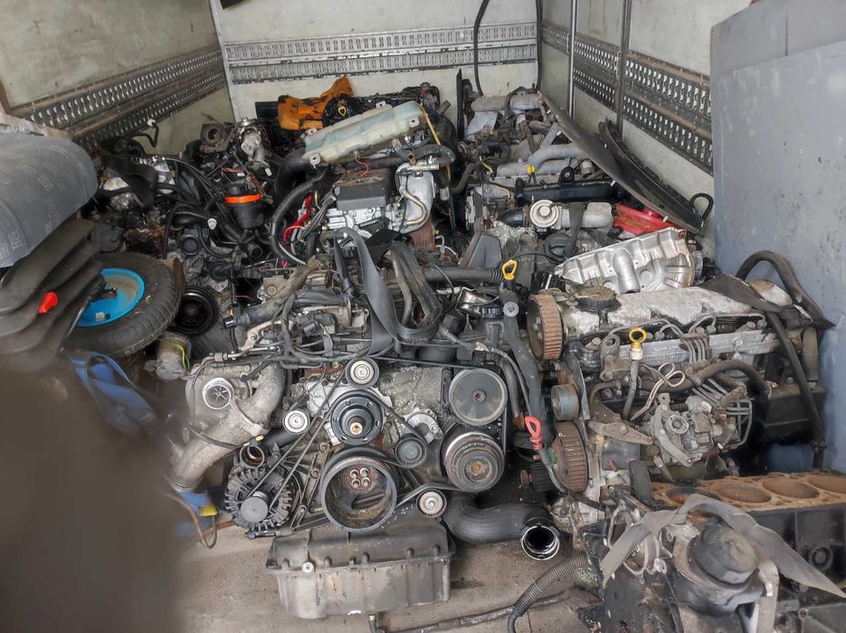 mercedes sprinter silnik 646 603  rozrusznik alternator