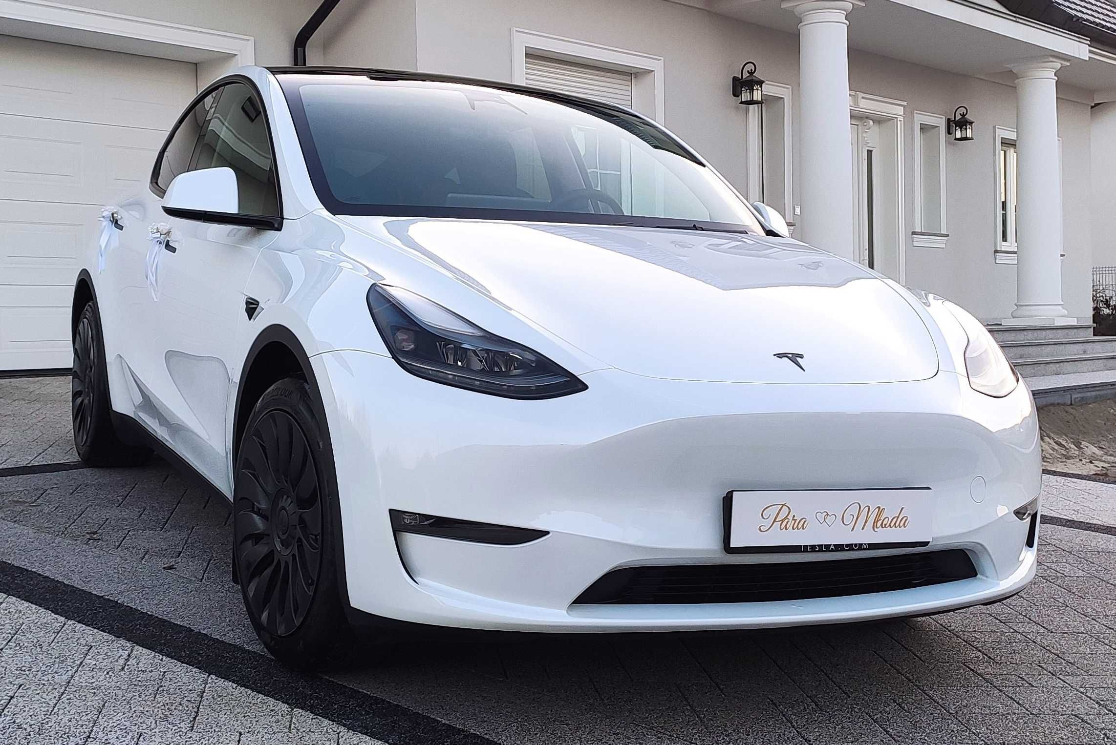 TESLA model Y do ślubu lub inne imprezy okolicznościowe [899 zł]