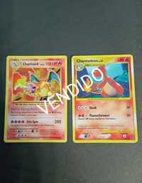 Cartas Pokémon Charizard/Charmeleon Stormfront