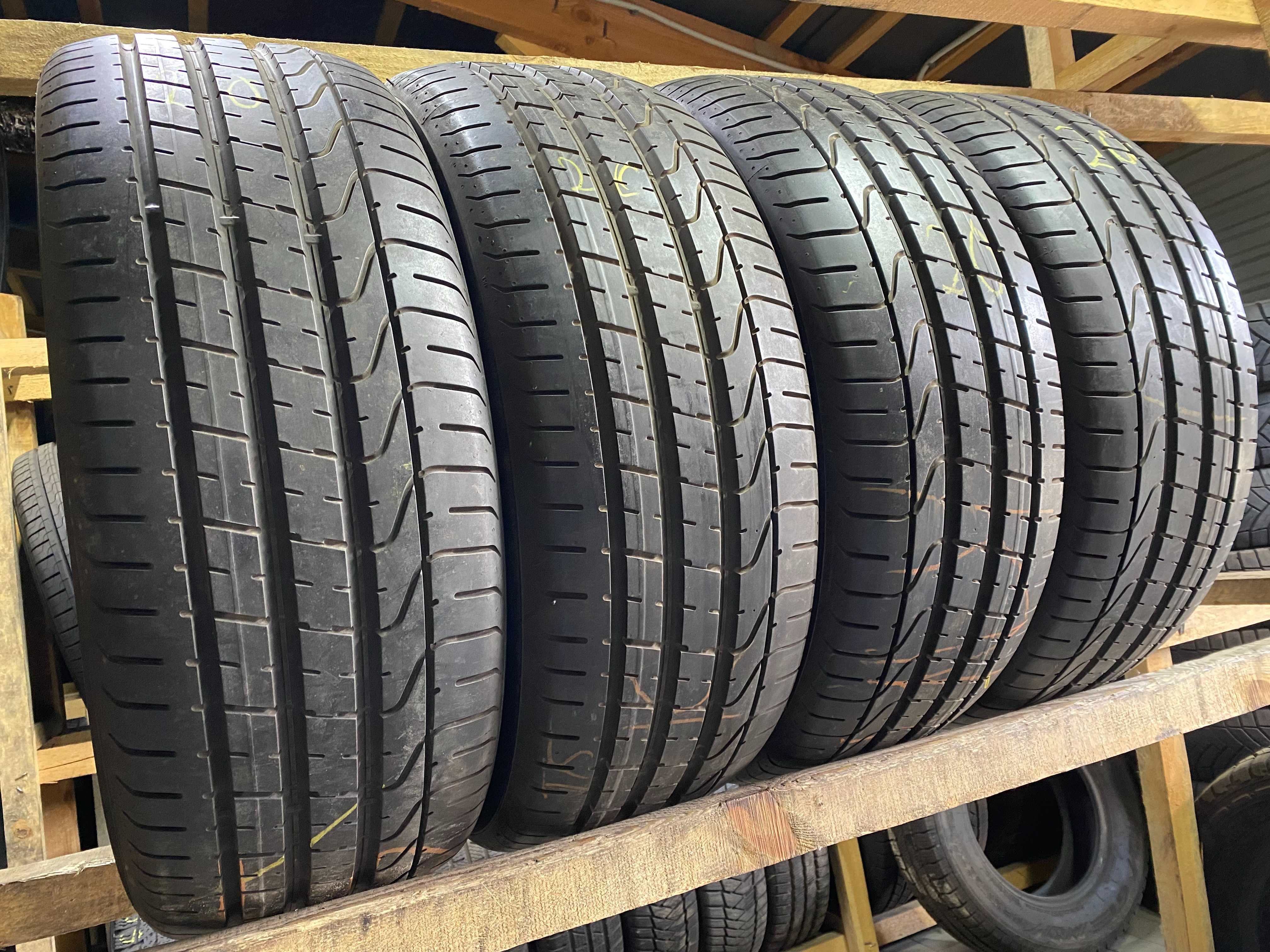 Літні Шини 255/55R19 Pirelli PZero 2020рік 6,5-7мм 4шт