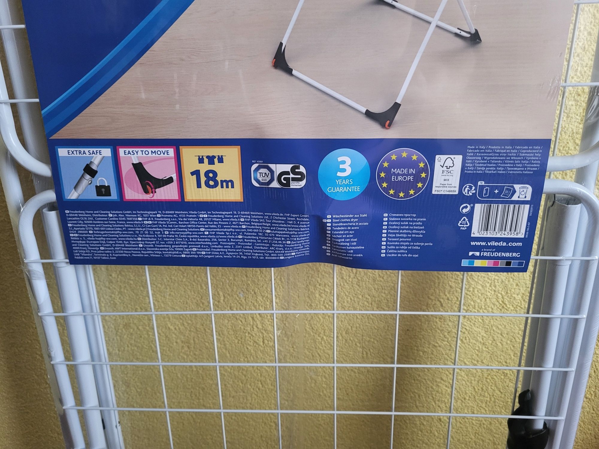 Suszarka stojąca Vileda