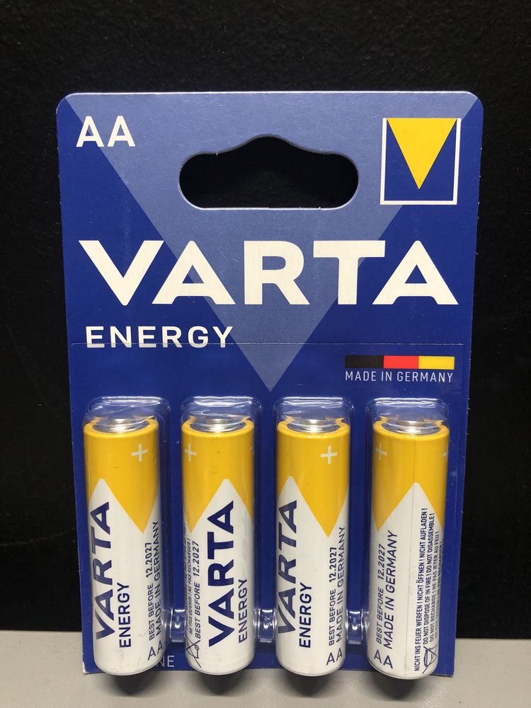 Battery Alkaline VARTA Батарейки Лужні ВАРТА
