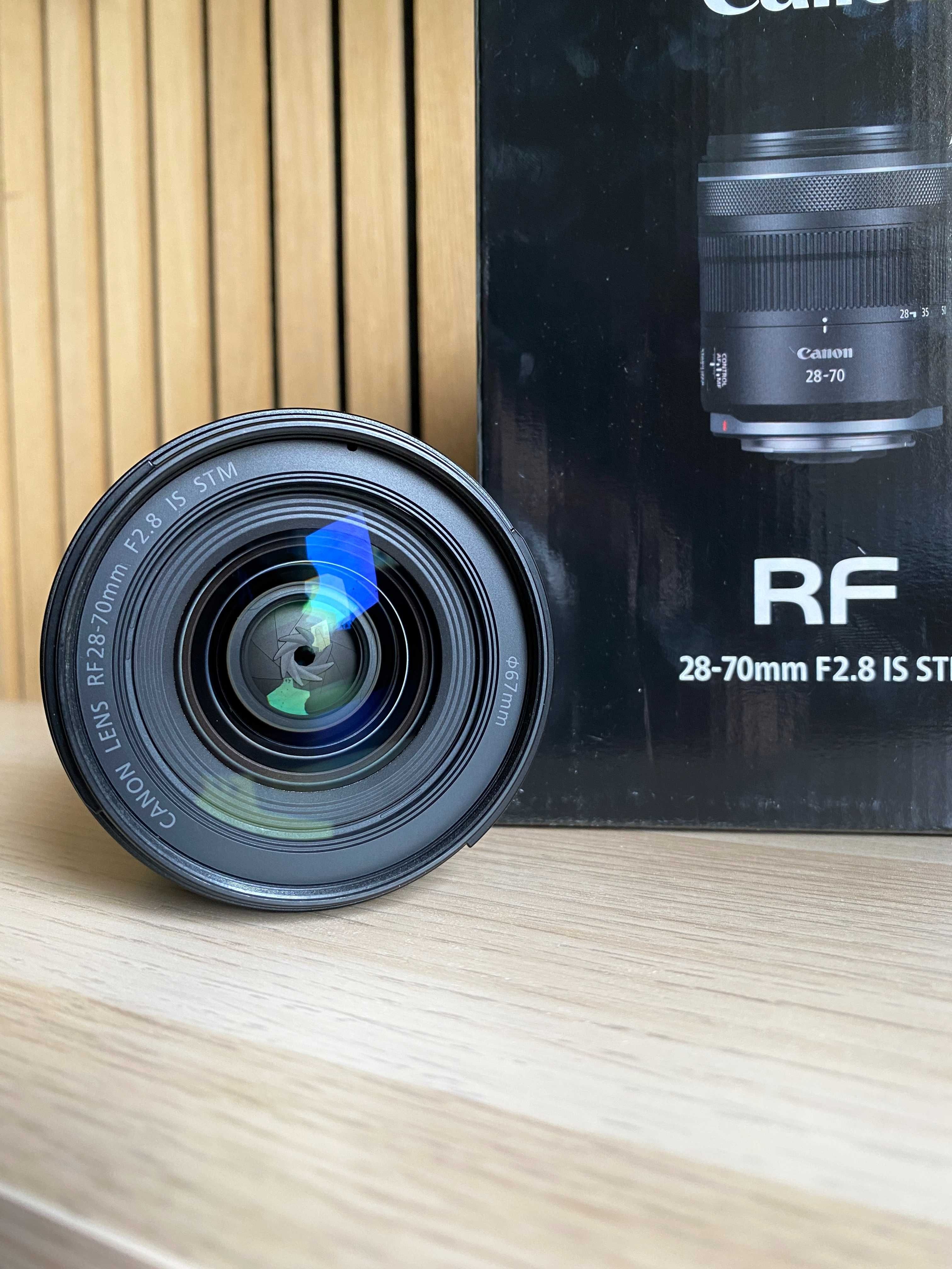 Obiektyw Canon RF 28-70 2.8 gwarancja, jak nowy