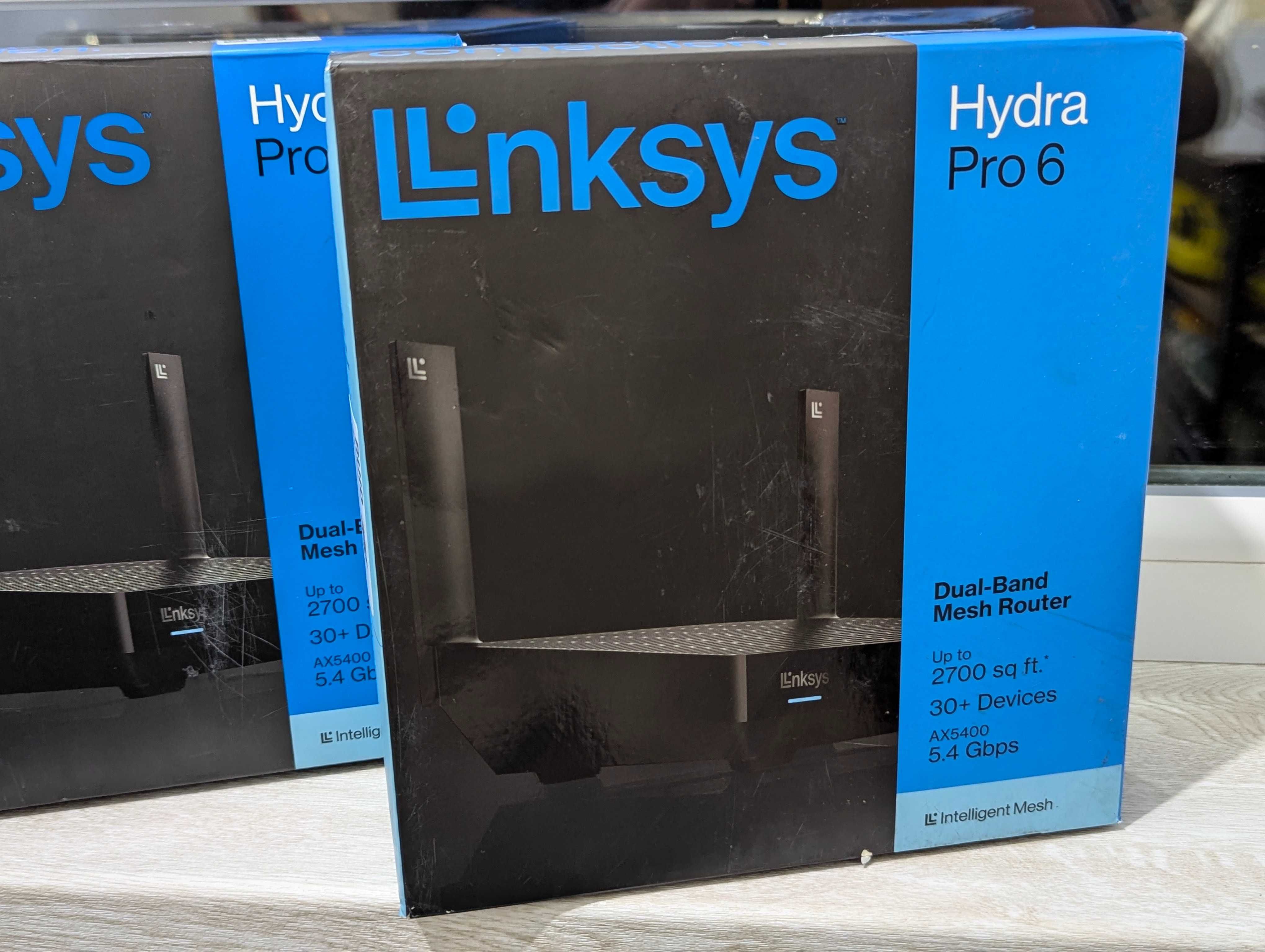Wi-Fi Роутер Linksys MR5500 Hydra Pro 6 AX5400 до 4804 Mbps USA