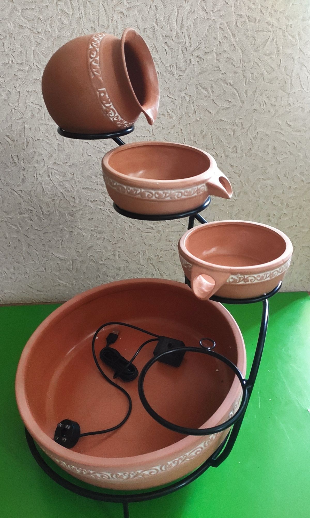 Каскадкый фонтан водопад Blumfeldt