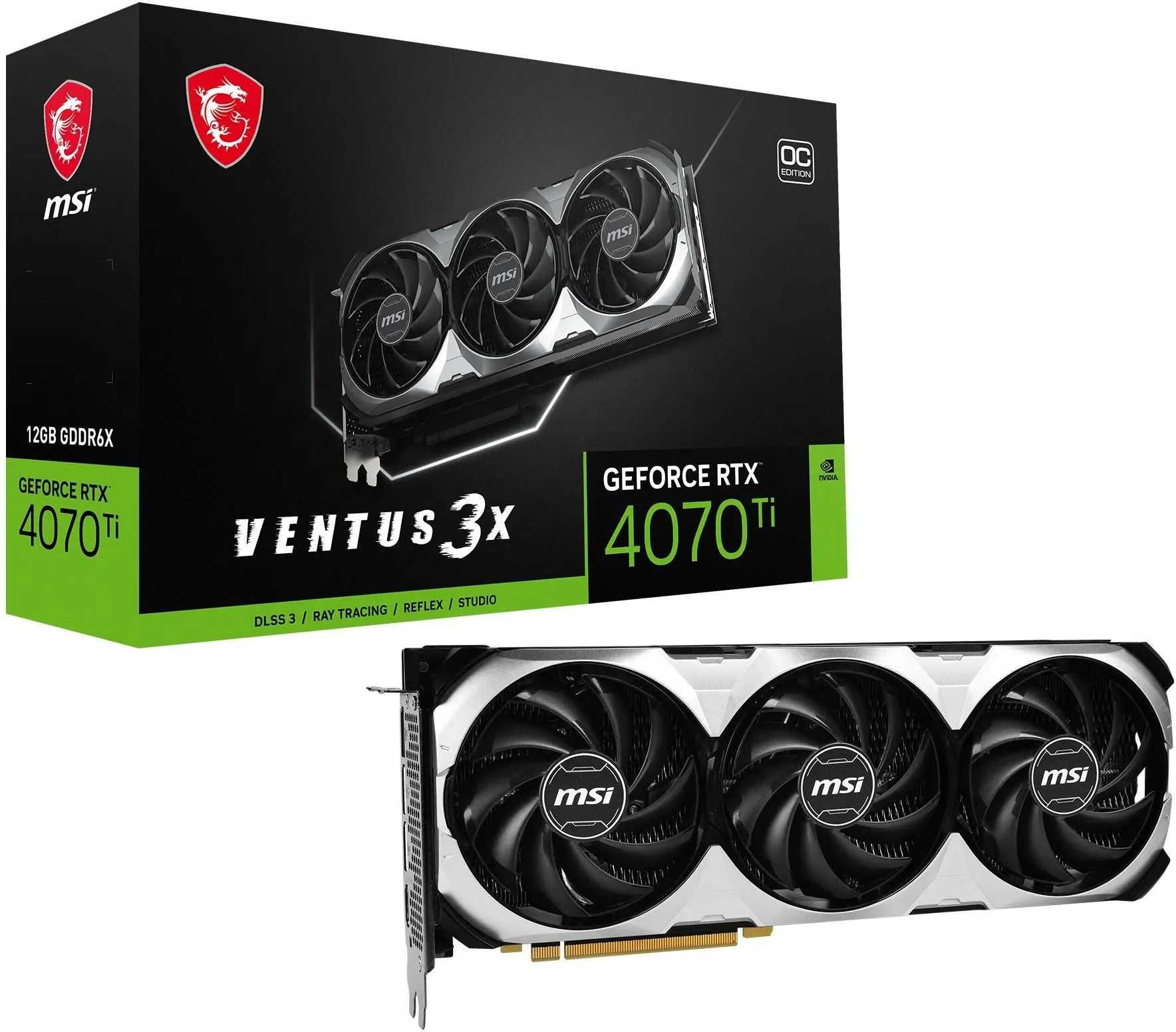 Karta graficzna RTX 4070 ti MSI 12gb vram